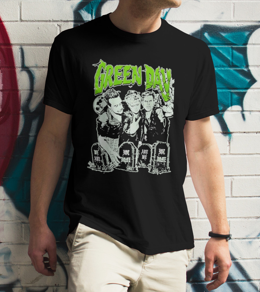 Green Day Zombies You Are We Are Glow-In-The-Dark T-Shirt
