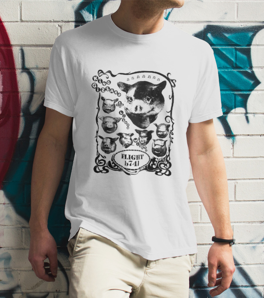 King Gizzard And The Lizard Wizard Pig Flight B741 T-Shirt