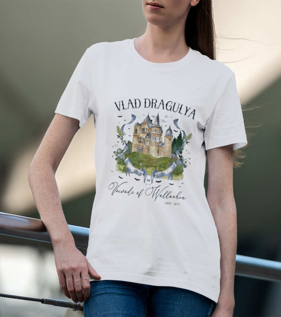Vlad Dragulya Voivode Of Wallachia Castle 1428-1477 T-Shirt