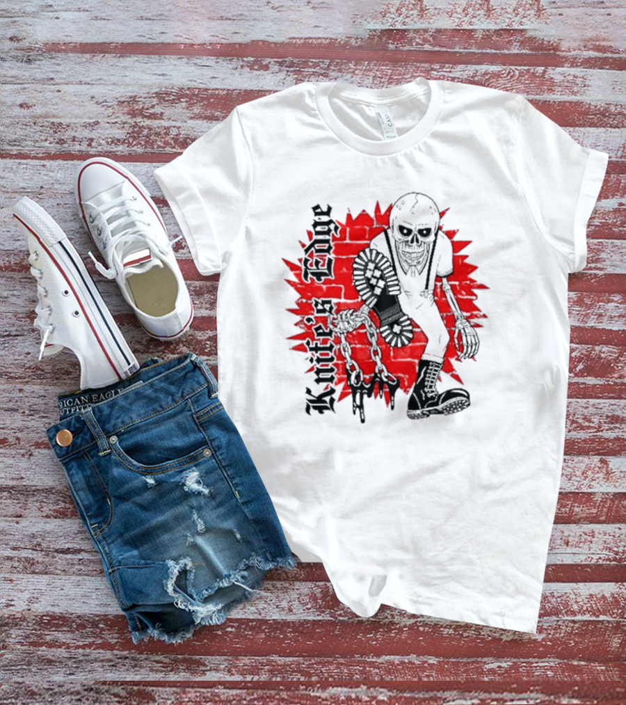 Knife's Edge Skeleskin Softstyle T-Shirt