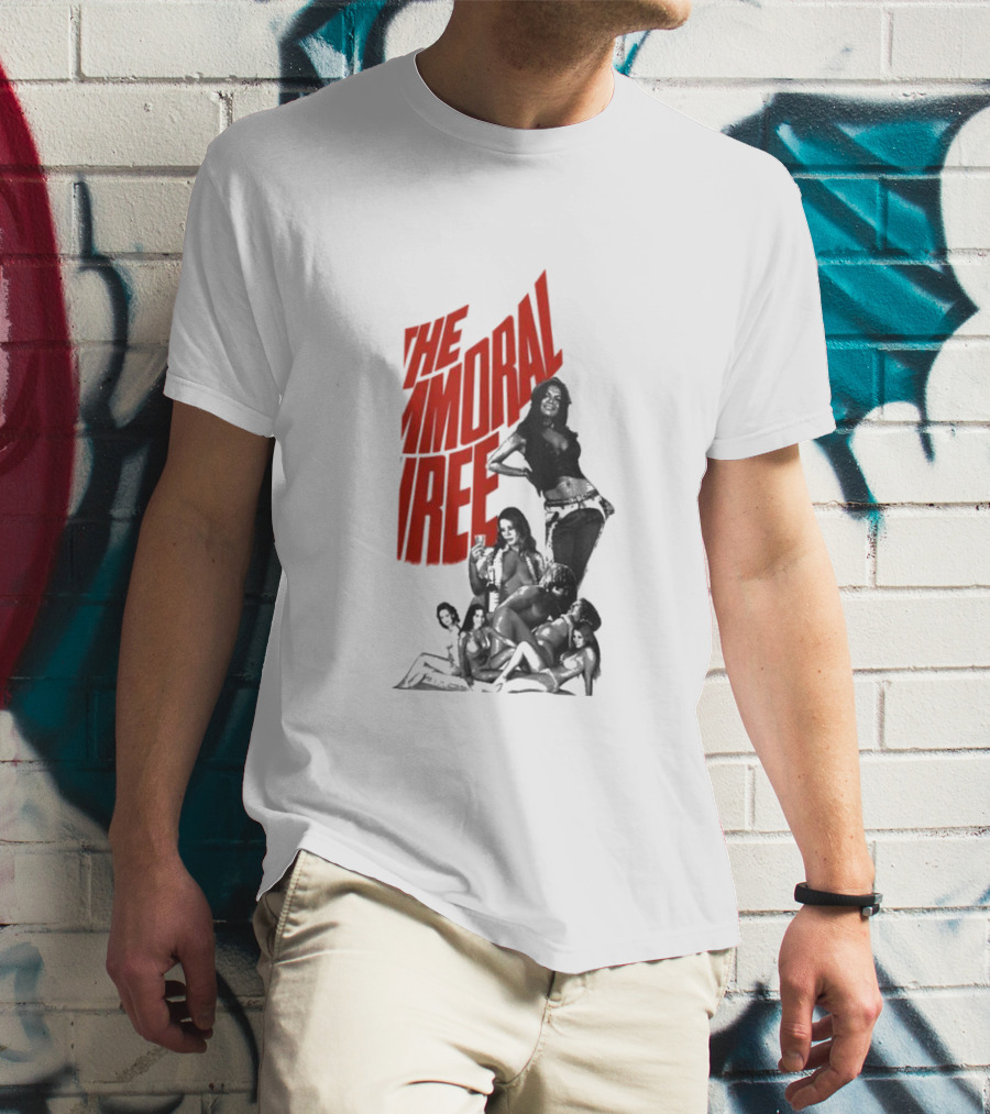 The Immoral Three Movie Art Pinup T-Shirt