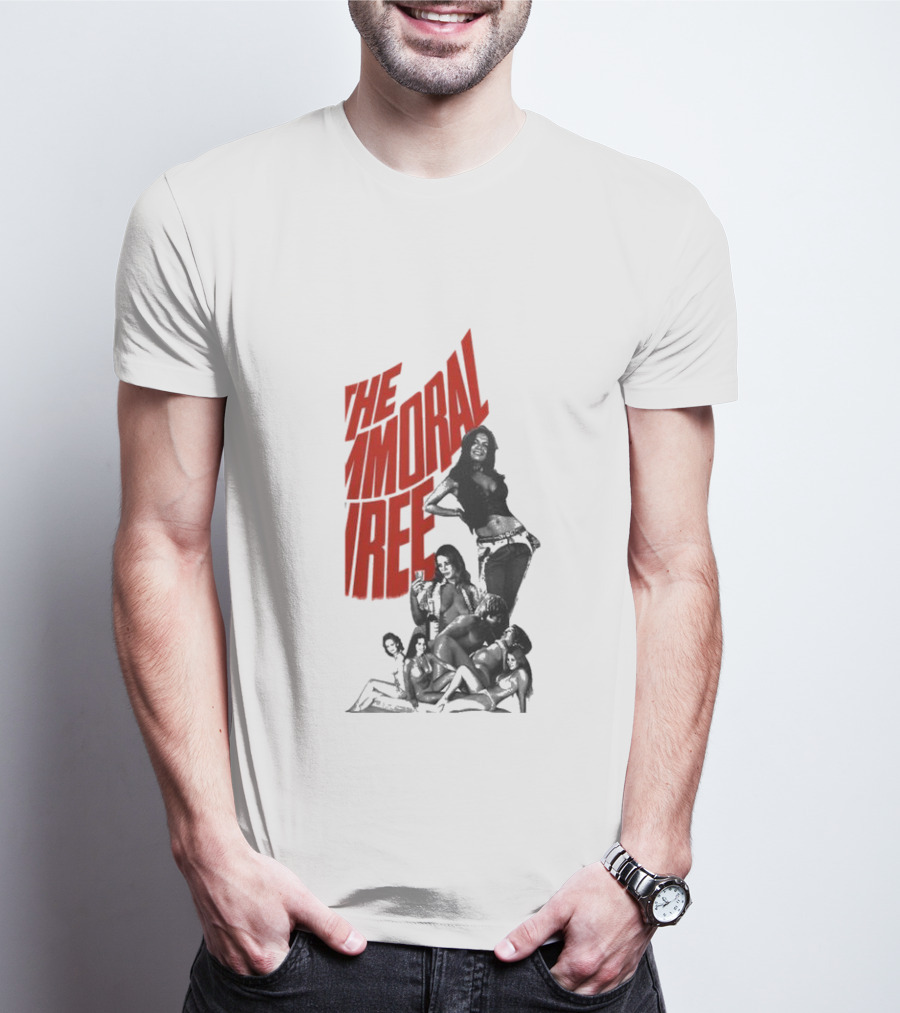 The Immoral Three Movie Art Pinup T-Shirt