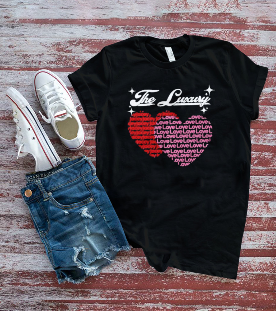 The Luxury Jacey Love Heart T-Shirt