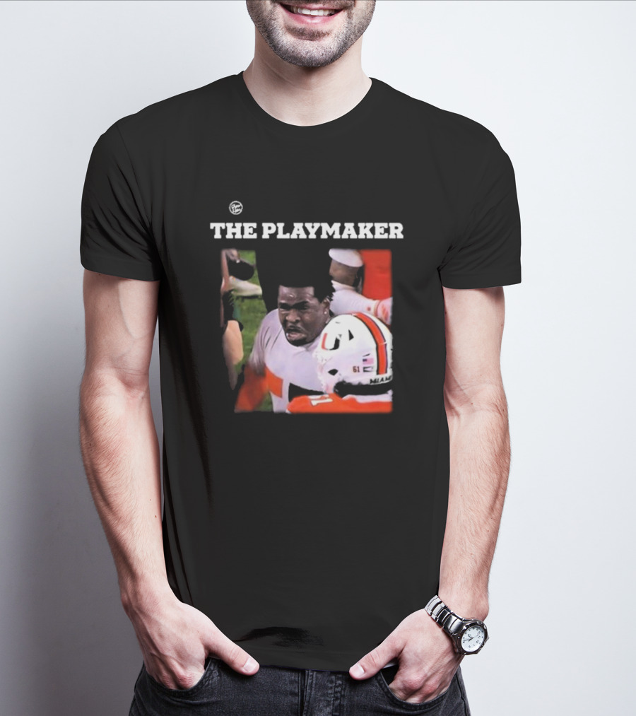 The Playmaker Michael Irvin Miami Hurricanes T-Shirt