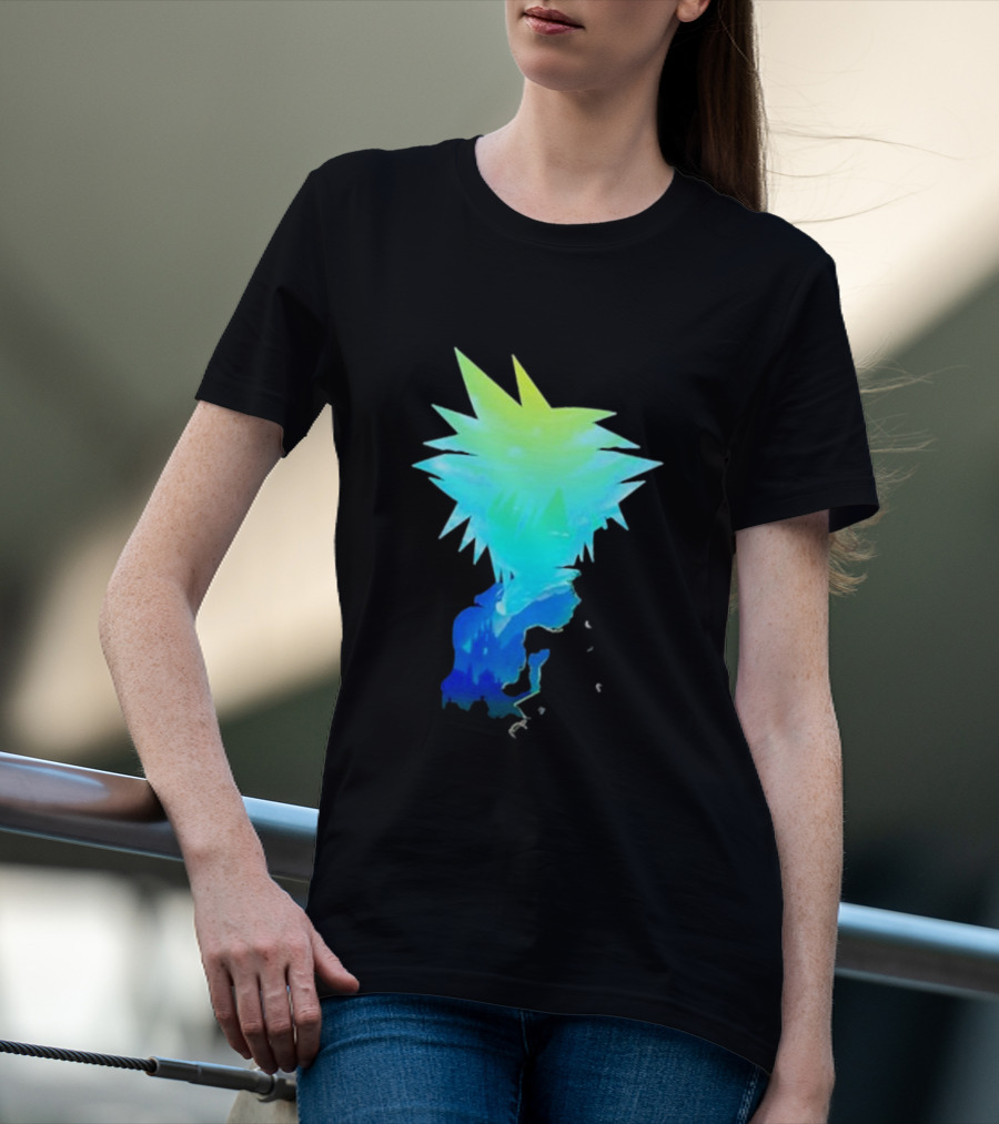 The Key Donnie Spiky Neon Profile T-Shirt