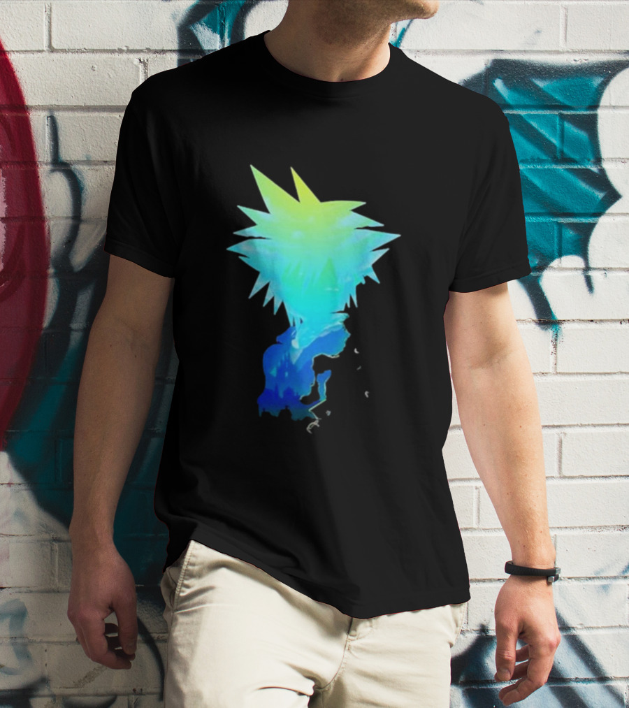 The Key Donnie Spiky Neon Profile T-Shirt