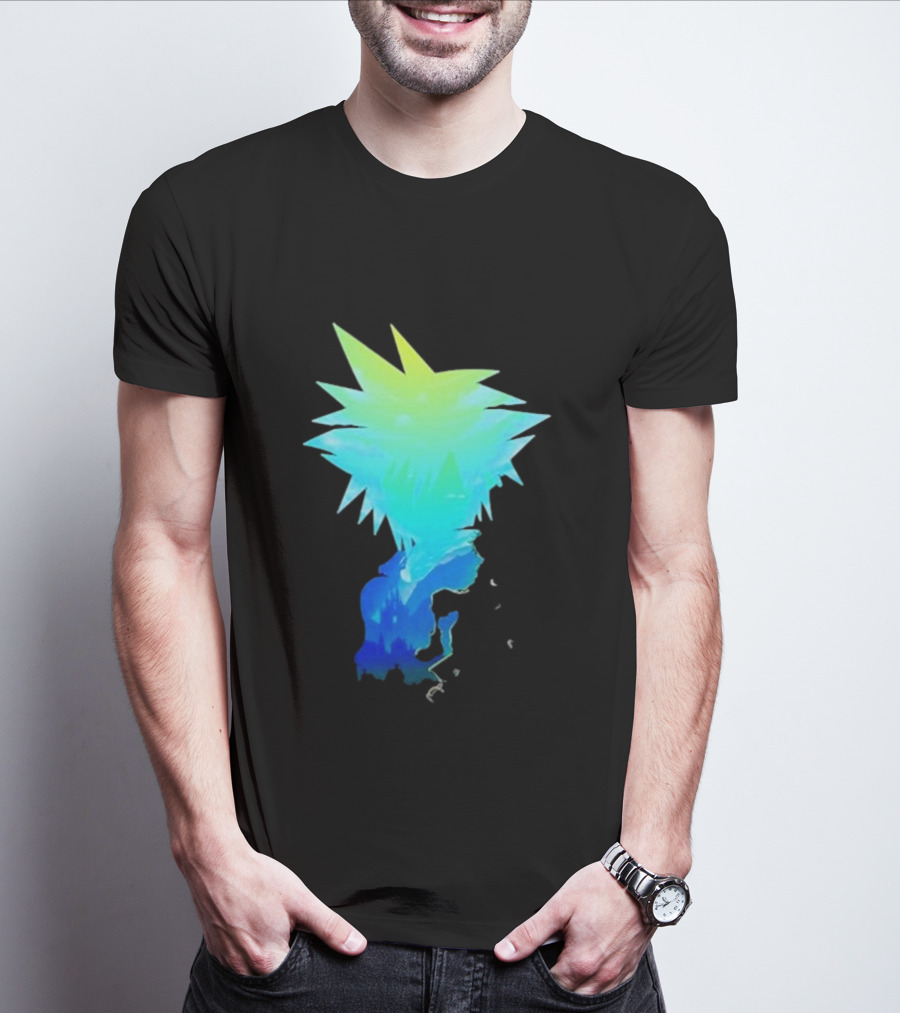 The Key Donnie Spiky Neon Profile T-Shirt