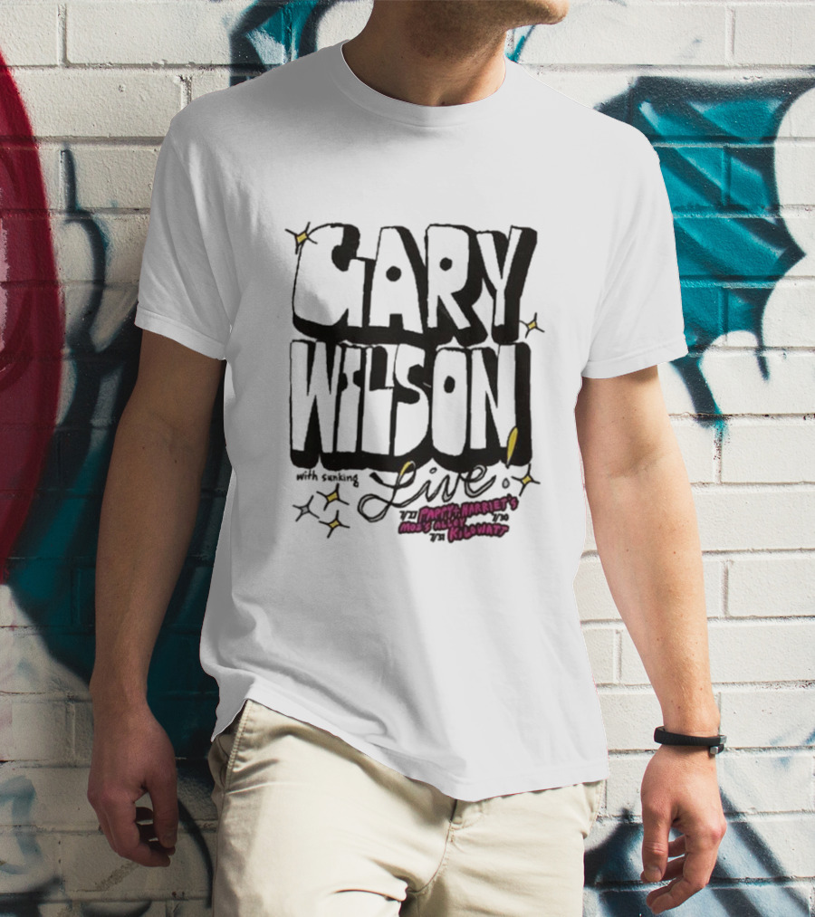 Gary Wilson Live With Sunking At Pappy Harriet’s Moe’s Alley The Kilowatt T-Shirt