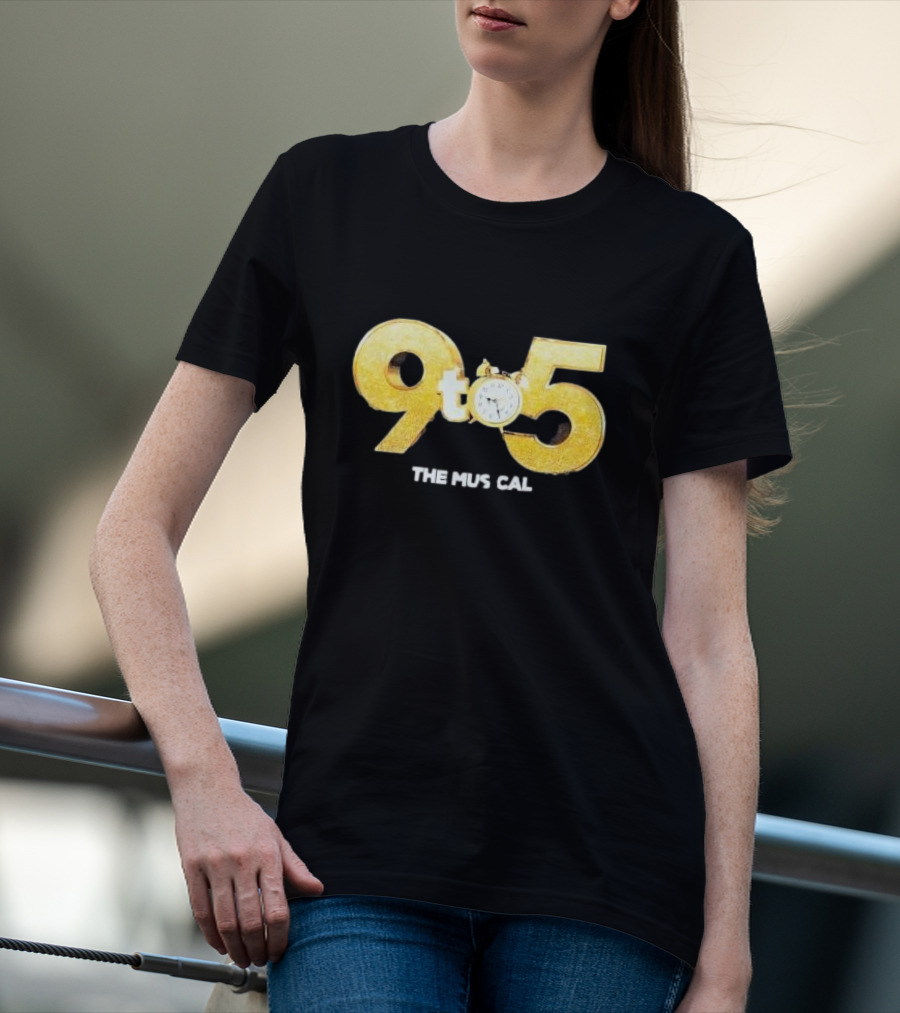 Dolly Parton 9 To 5 The Musical UK Clock T-Shirt
