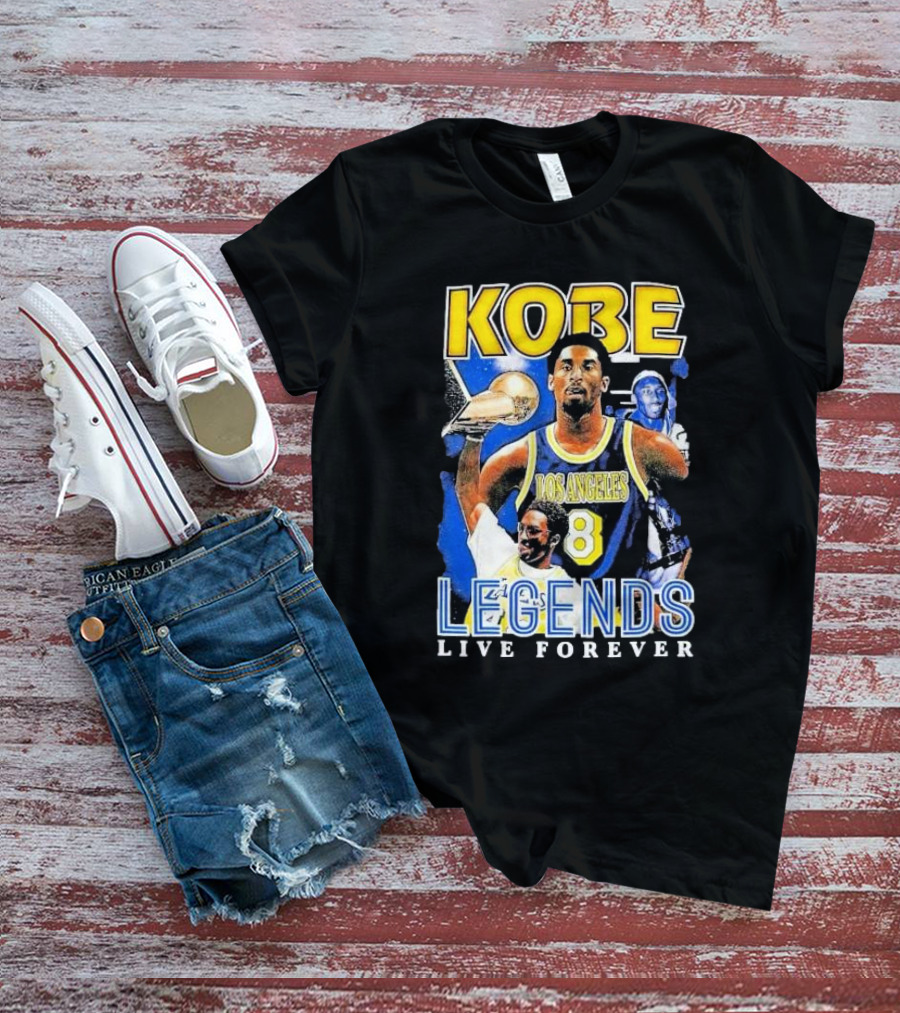 Kobe Los Angeles 8 Legends Live Forever T-Shirt