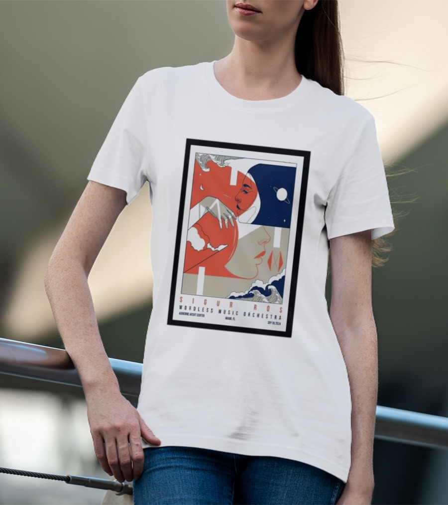 Sigur Ros Wordless Music Orchestra Adrienne Arsht Center Miami FL Sep 30 T-Shirt