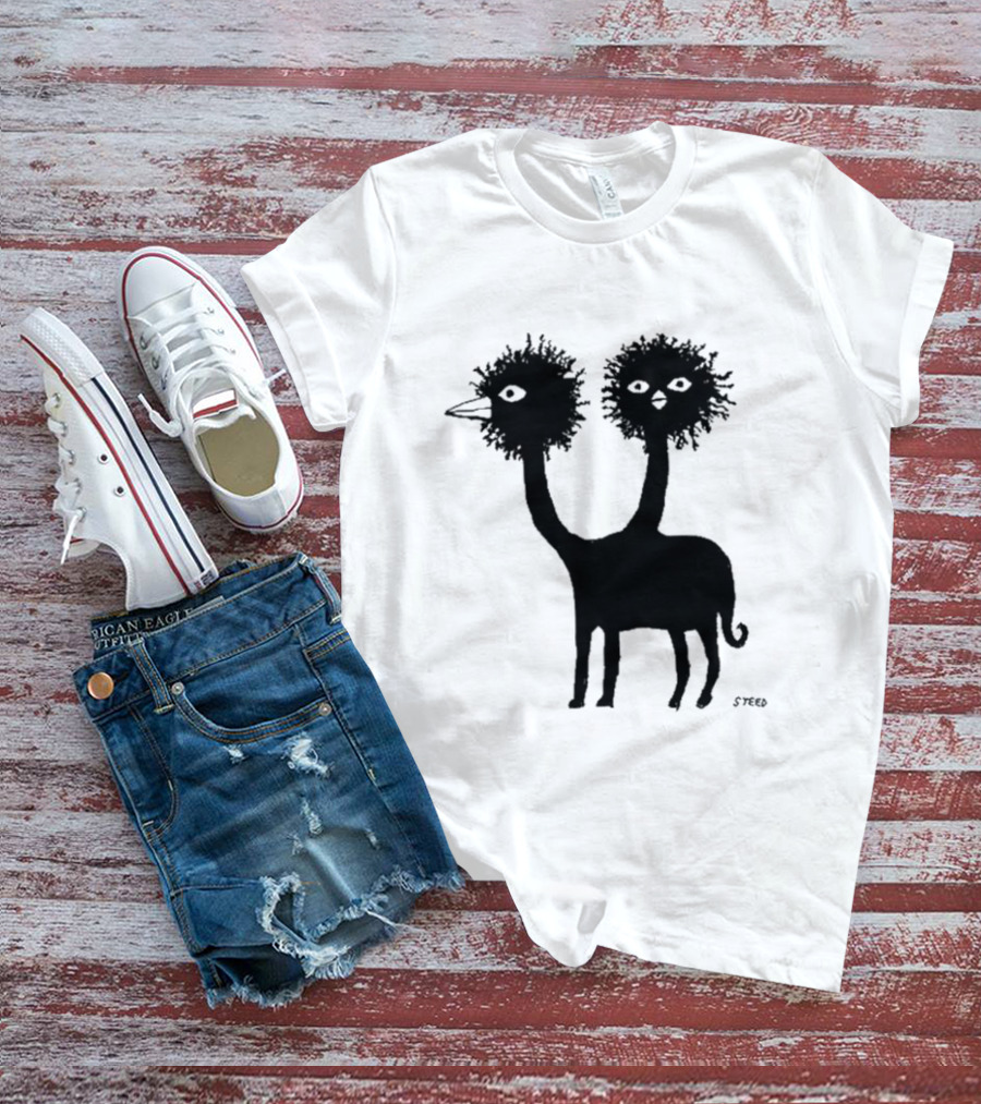 The New Yorker Ed Steed’s Two-Headed Fantasy Creature T-Shirt