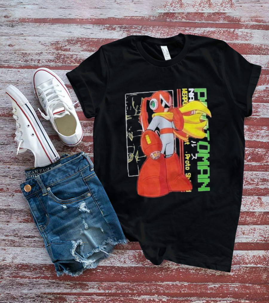 MegaMan Proto Man Robot Hero T-Shirt