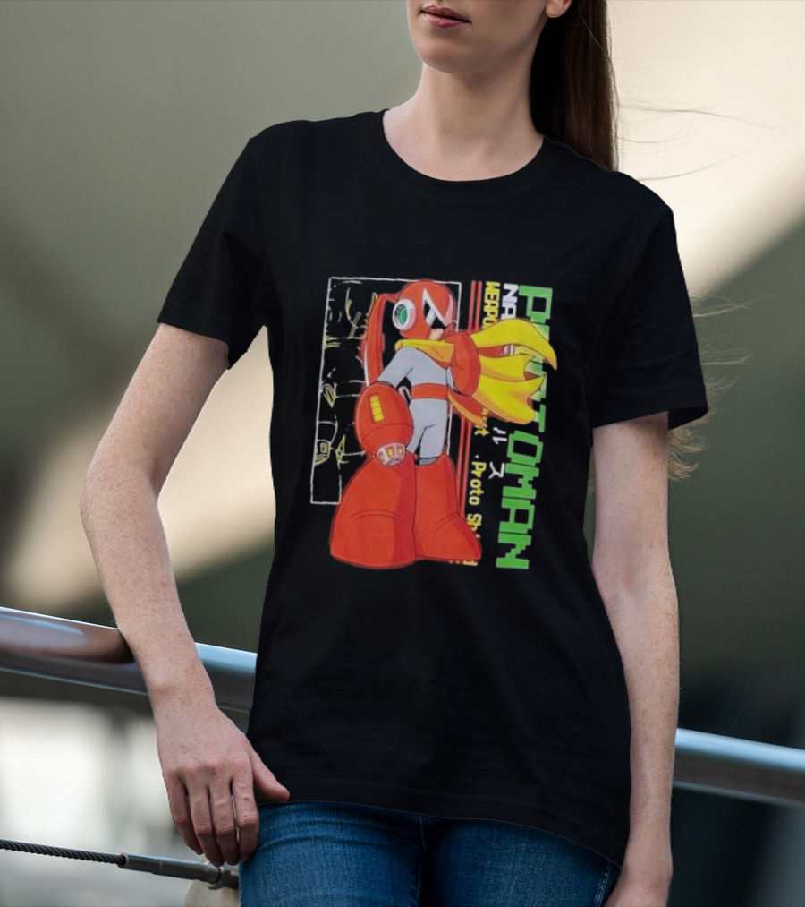 MegaMan Proto Man Robot Hero T-Shirt