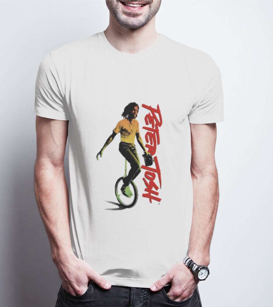 Peter Tosh Unicycle Ride Musician T-Shirt
