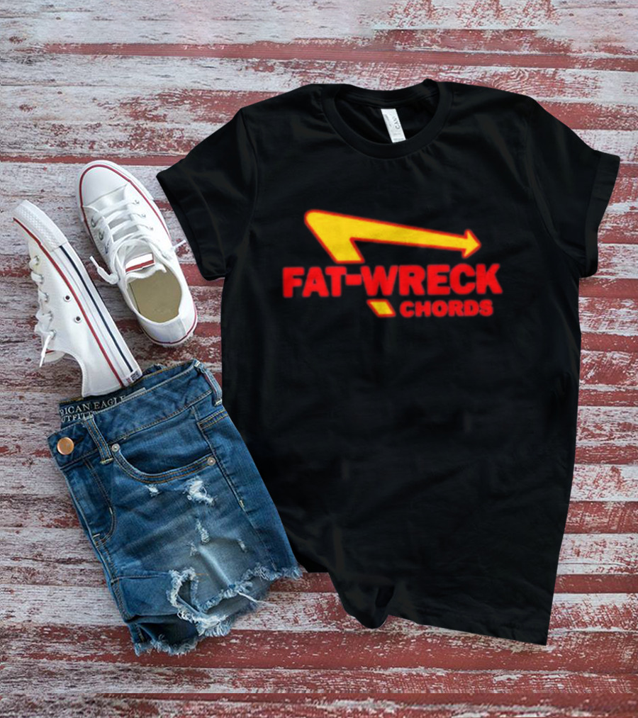 Fat Wreck Chords Logo San Pedro Punks T-Shirt