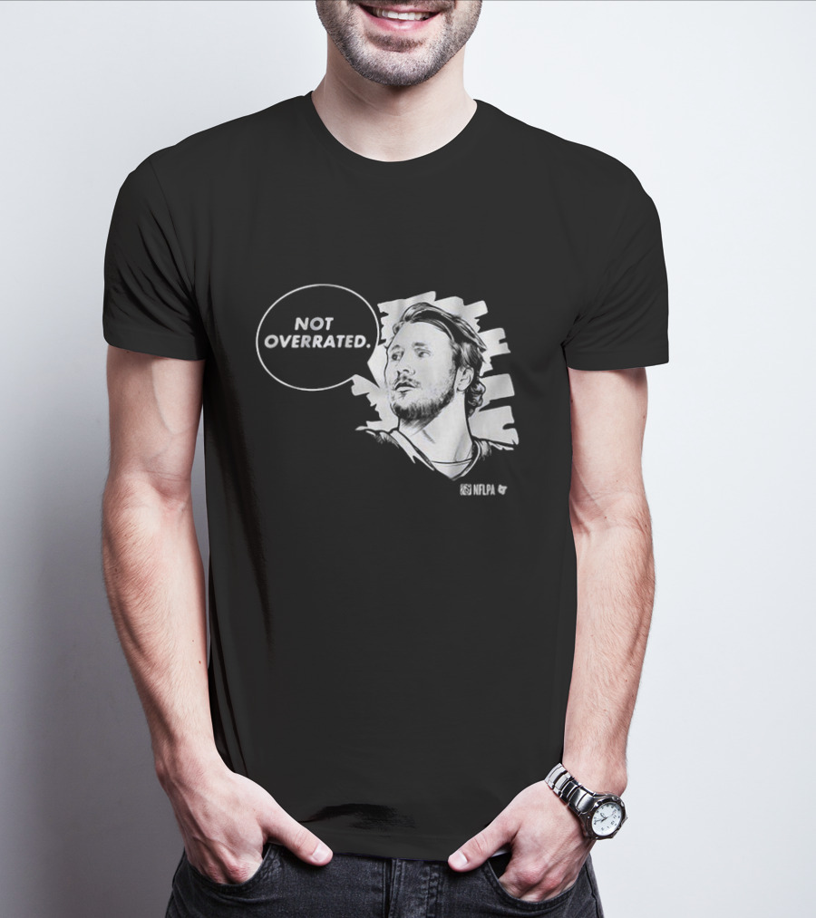 Josh Allen Not Overrated NFLPA T-Shirt