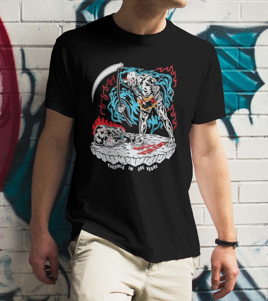 Violence In Las Vegas Josh Emmett Moments T-Shirt
