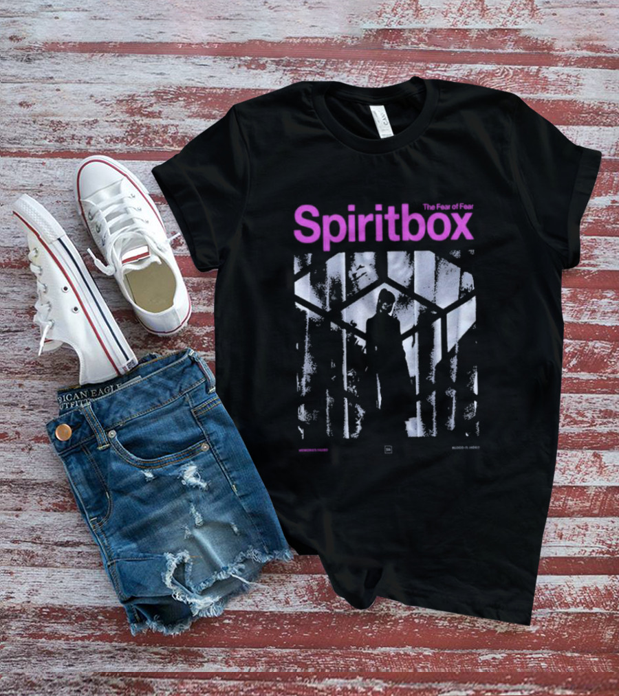 Spiritbox The Fear Of Fear Woman Silhouette Geometric Window T-Shirt