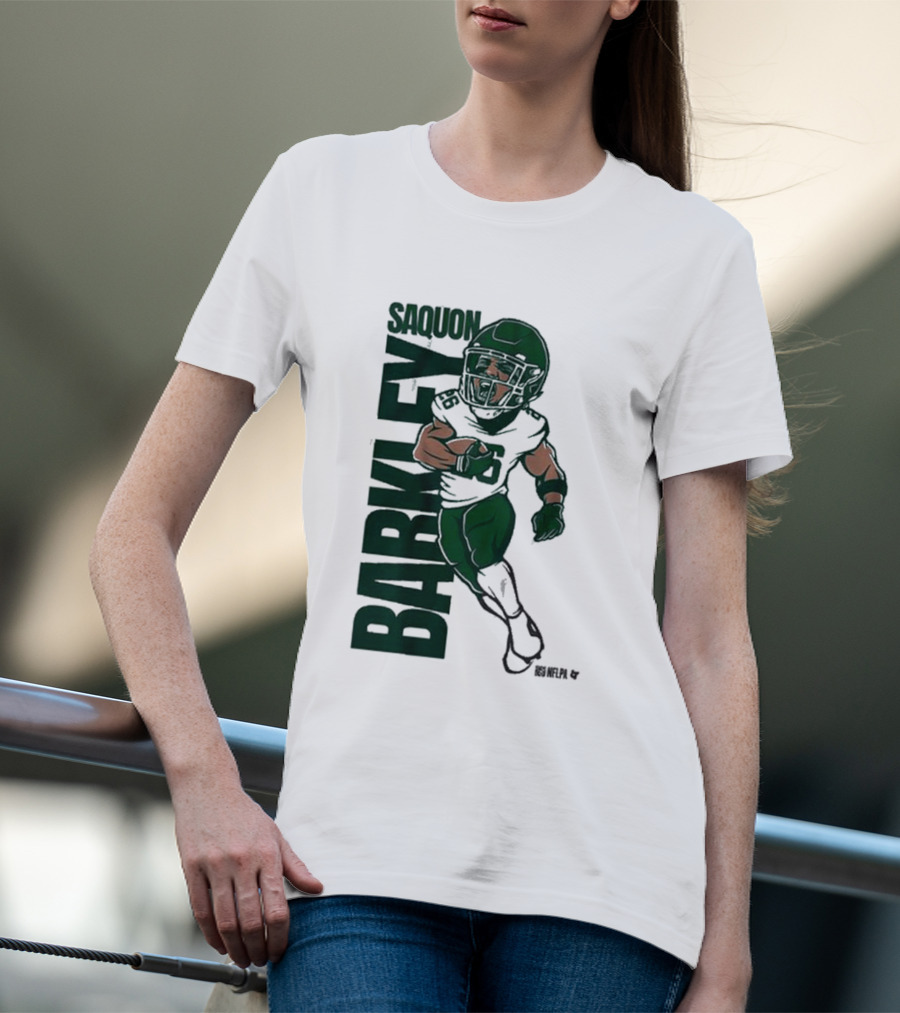 Saquon Barkley NFLPA Superhero Star T-Shirt
