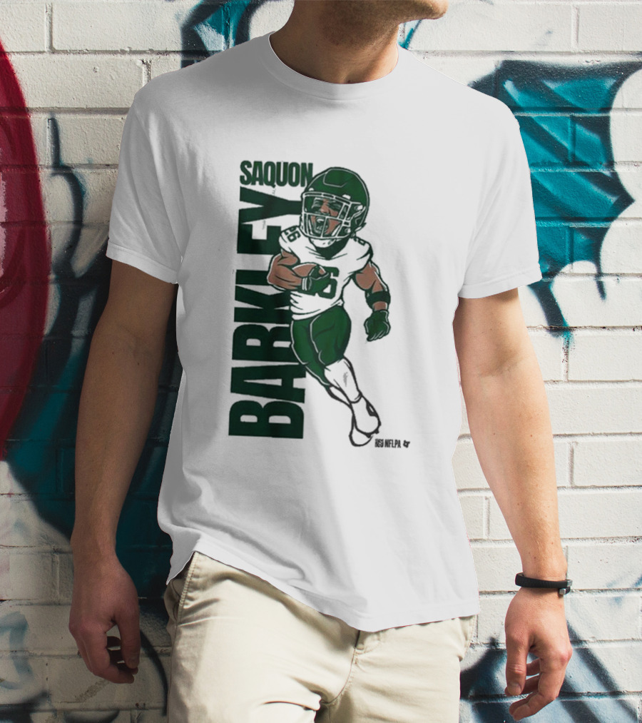 Saquon Barkley NFLPA Superhero Star T-Shirt