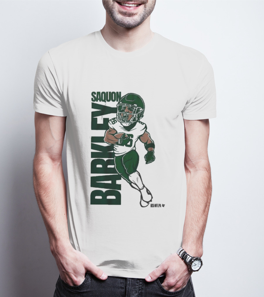 Saquon Barkley NFLPA Superhero Star T-Shirt