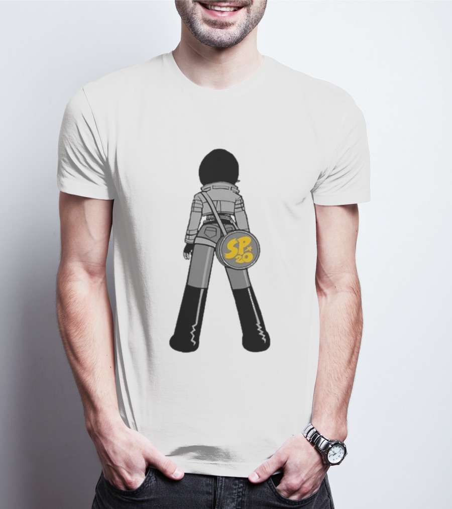 SP20 Ramona Black And Gray Character With Bag T-Shirt