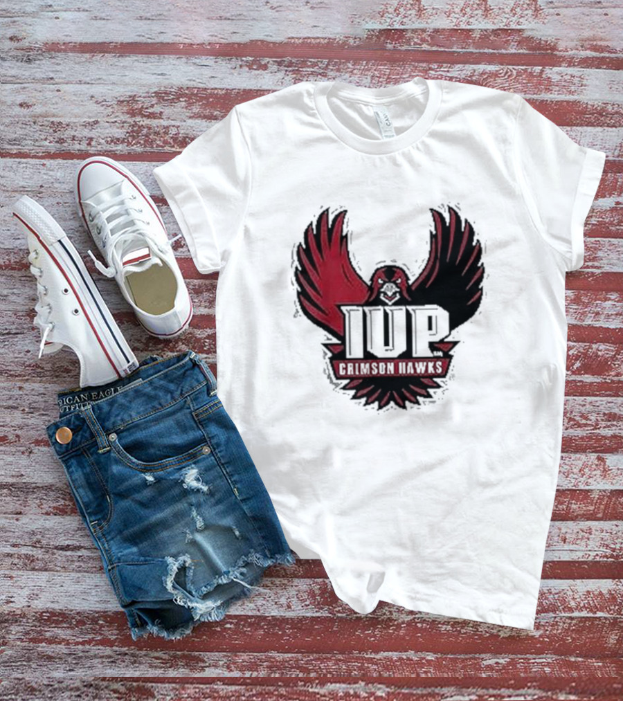 IUP Crimson Hawks Indiana University Pennsylvania NCAA IUPHC002 T-Shirt