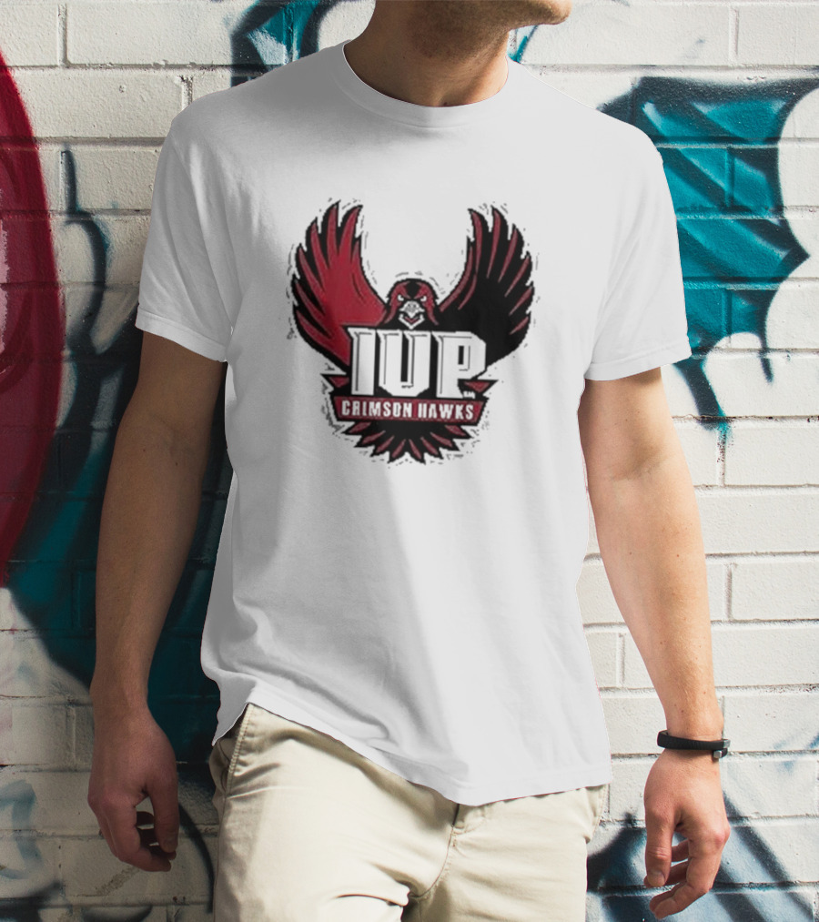 IUP Crimson Hawks Indiana University Pennsylvania NCAA IUPHC002 T-Shirt
