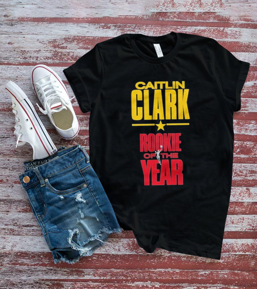 Caitlin Clark Rookie Of The Year Star Athletic Achievement 24 T-Shirt