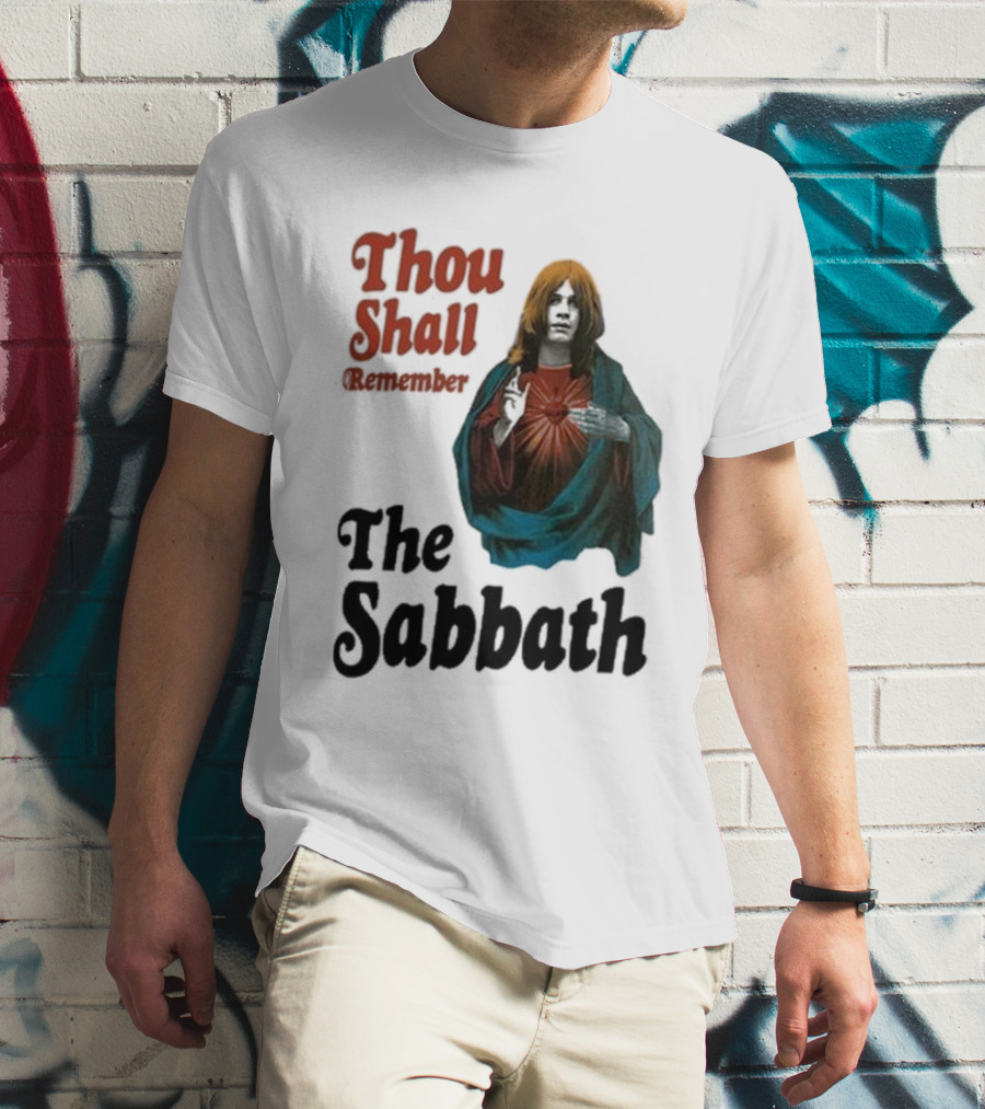 Thou Shall Remember The Sabbath Black Sabbath T-Shirt