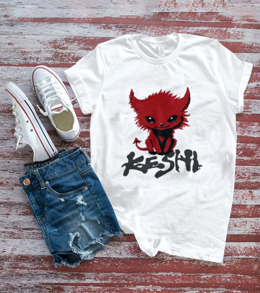 Keshi Red Devil Monster Character T-Shirt