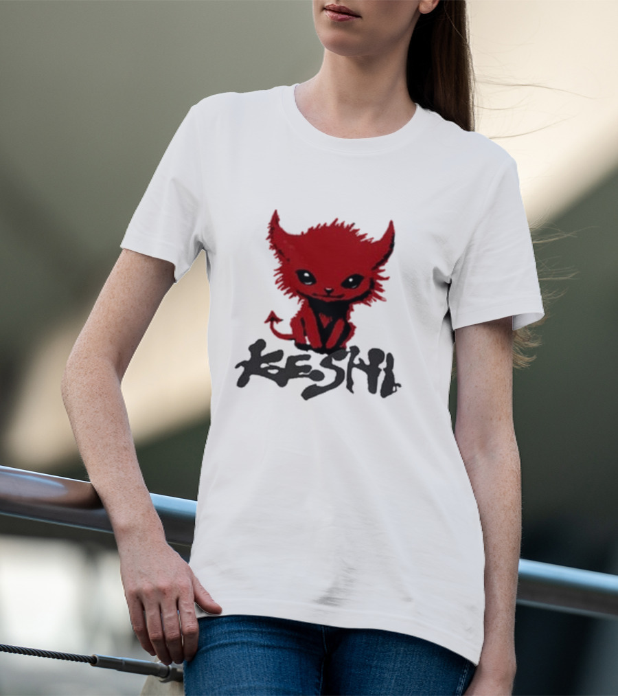 Keshi Red Devil Monster Character T-Shirt
