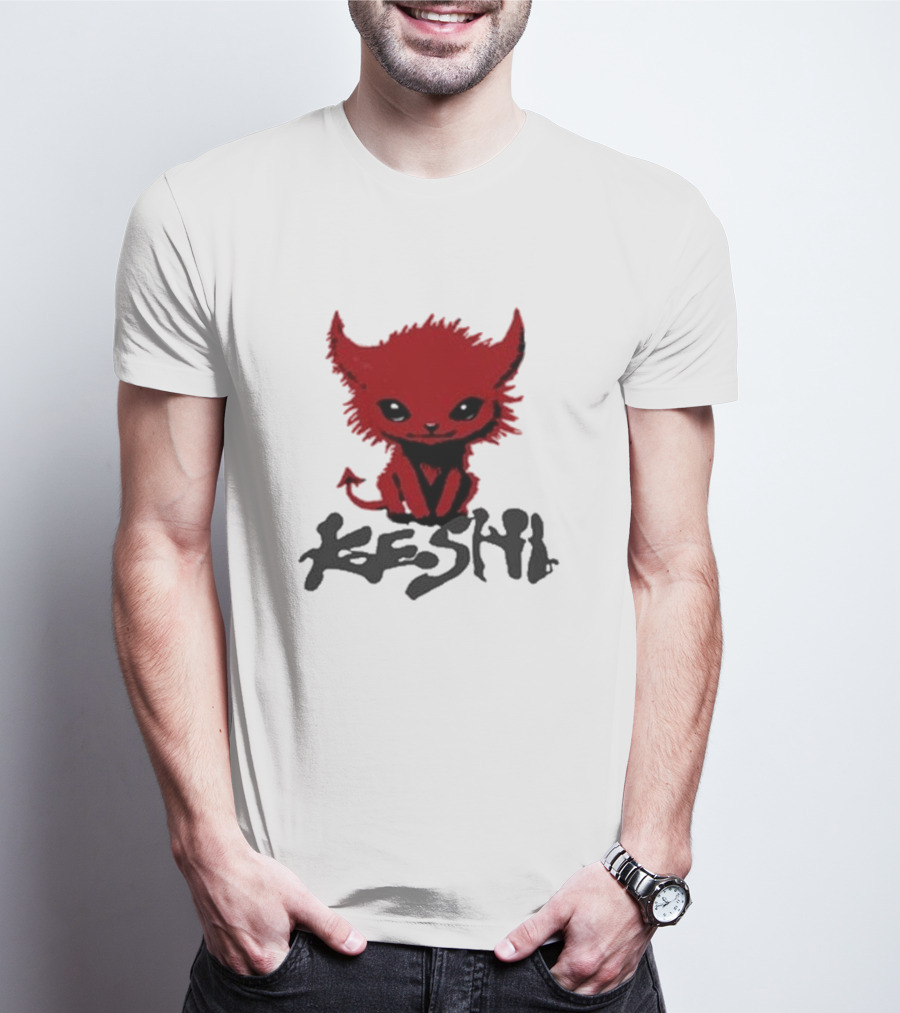 Keshi Red Devil Monster Character T-Shirt