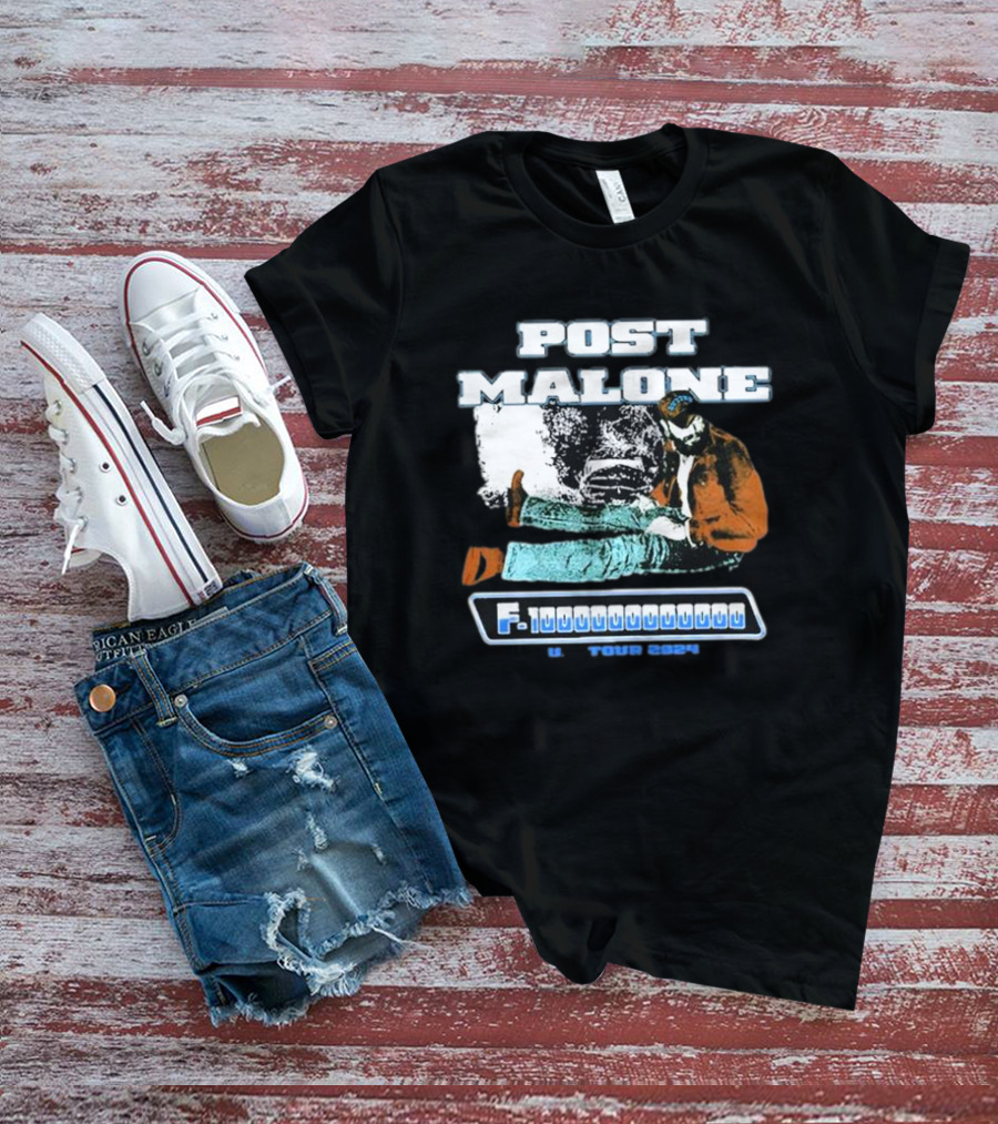 Post Malone F-1 Trillion U.S. Tour T-Shirt