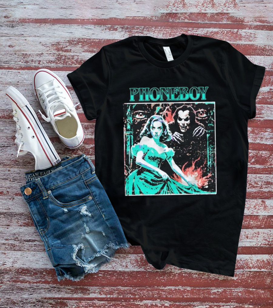 PHONEBOY A Night Of Ultimate Horror Vintage Gothic Horror Aesthetic T-Shirt