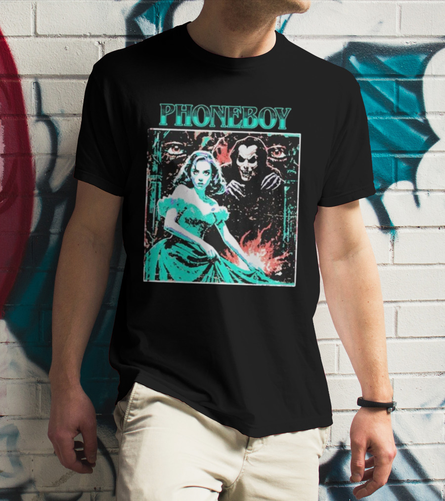 PHONEBOY A Night Of Ultimate Horror Vintage Gothic Horror Aesthetic T-Shirt