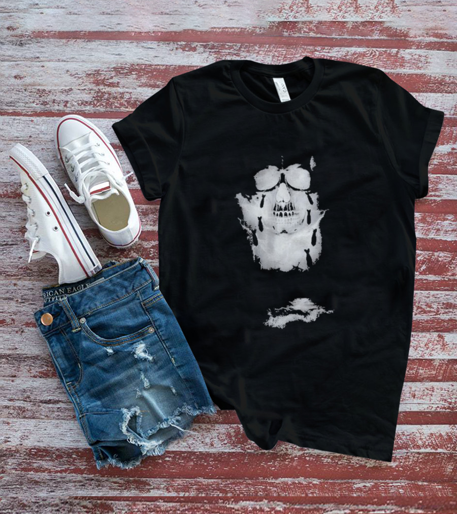 The Libertines Falling Bombs Skull T-Shirt
