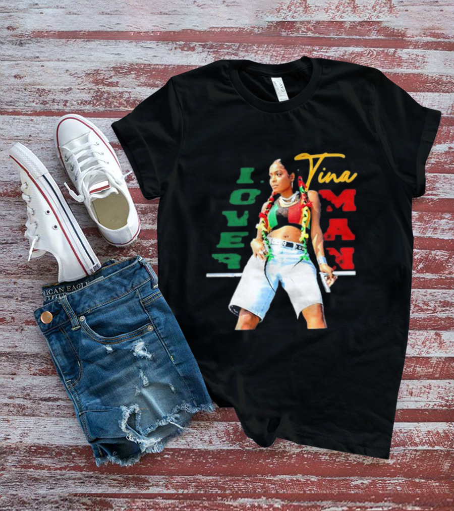 Tina Pinnock Lover Man Reggae Style Vibes T-Shirt