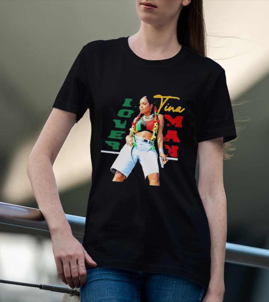 Tina Pinnock Lover Man Reggae Style Vibes T-Shirt