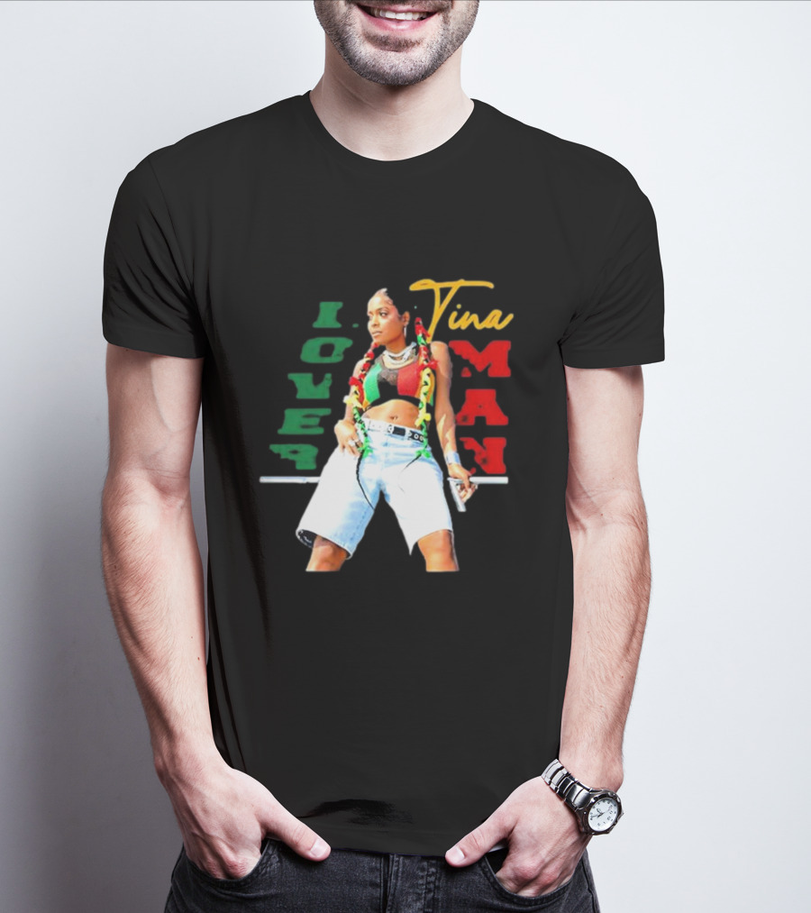 Tina Pinnock Lover Man Reggae Style Vibes T-Shirt