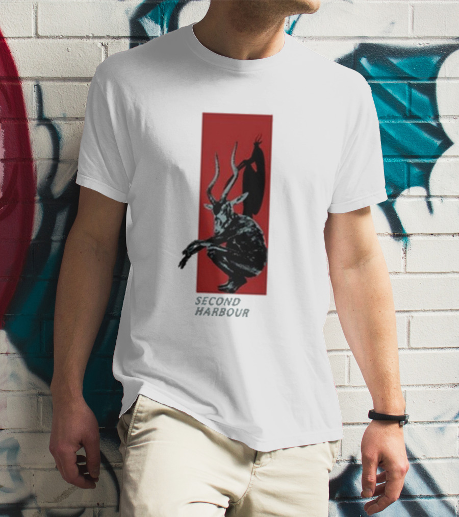 Second Harbour Gazelle And Bird T-Shirt