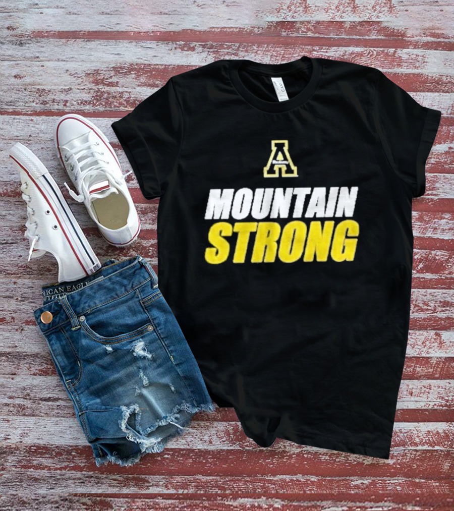 Appalachian State Mountaineers A Mountain Strong T-Shirt
