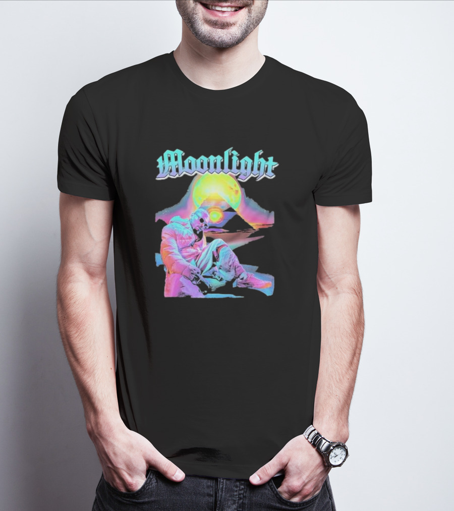 Moonlight Neon Vibes With Chris Brown T-Shirt