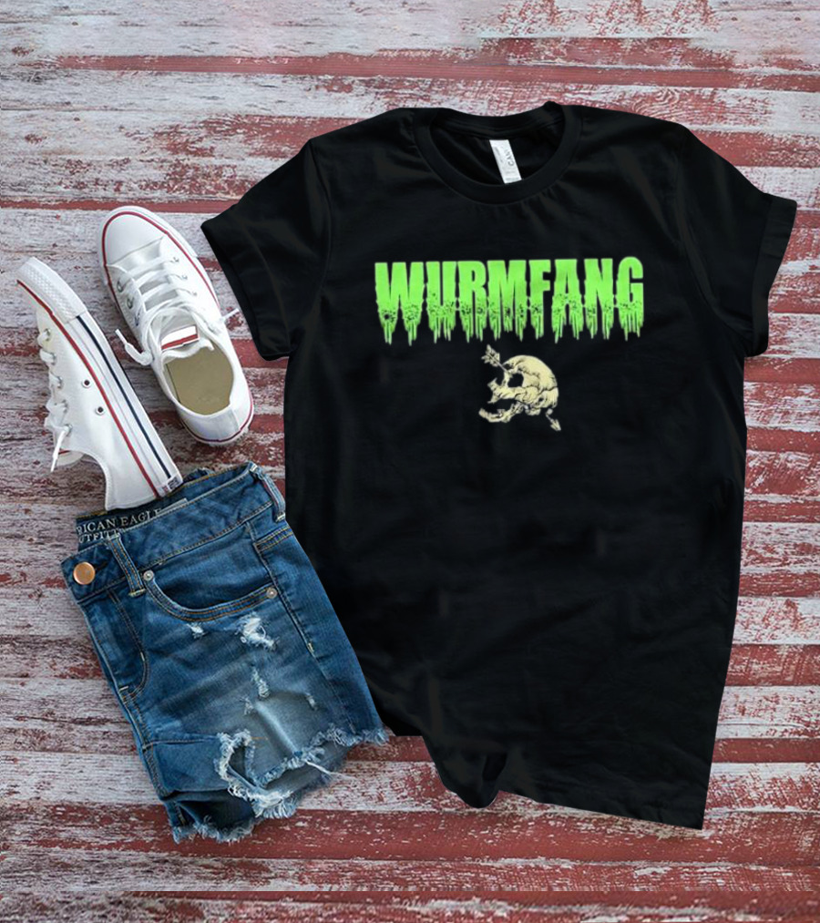 Wurmfang Monster Blood Skull T-Shirt