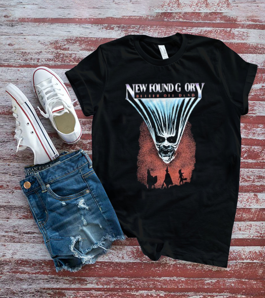 New Found Glory Better Off Dead Skull And Figures T-Shirt