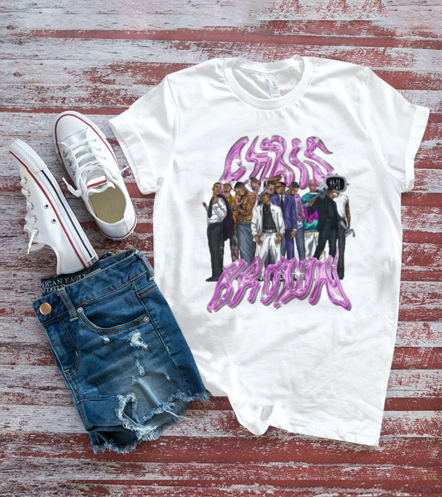 20 Years Of Chris Brown Celebrating Music Journey Icons T-Shirt