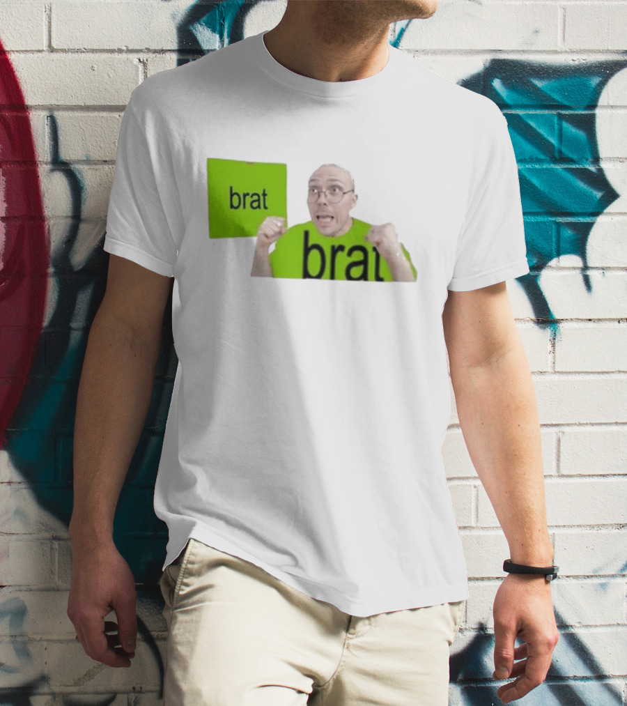 Anthony Fantano Brat Meme Green Brat Brat Reaction T-Shirt