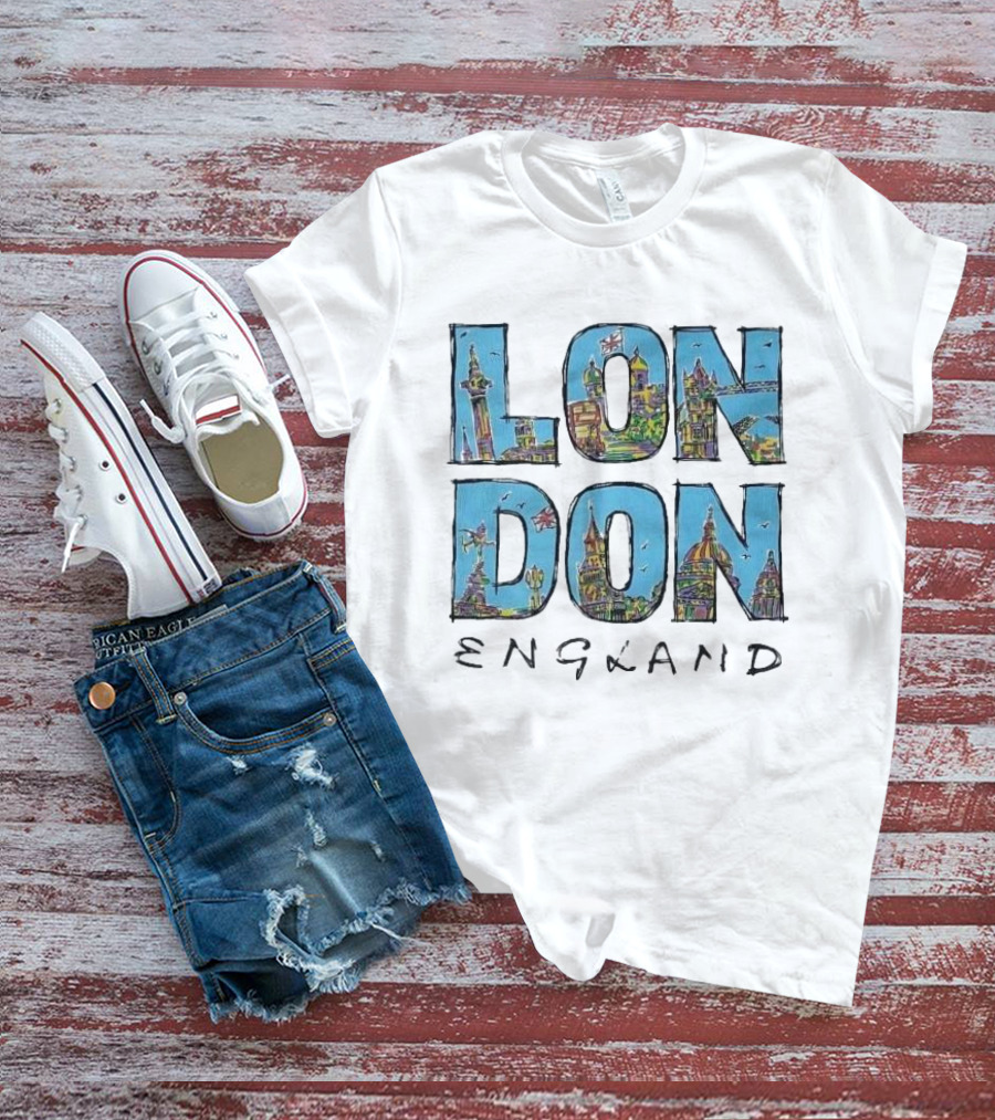 London England Landmarks T-Shirt