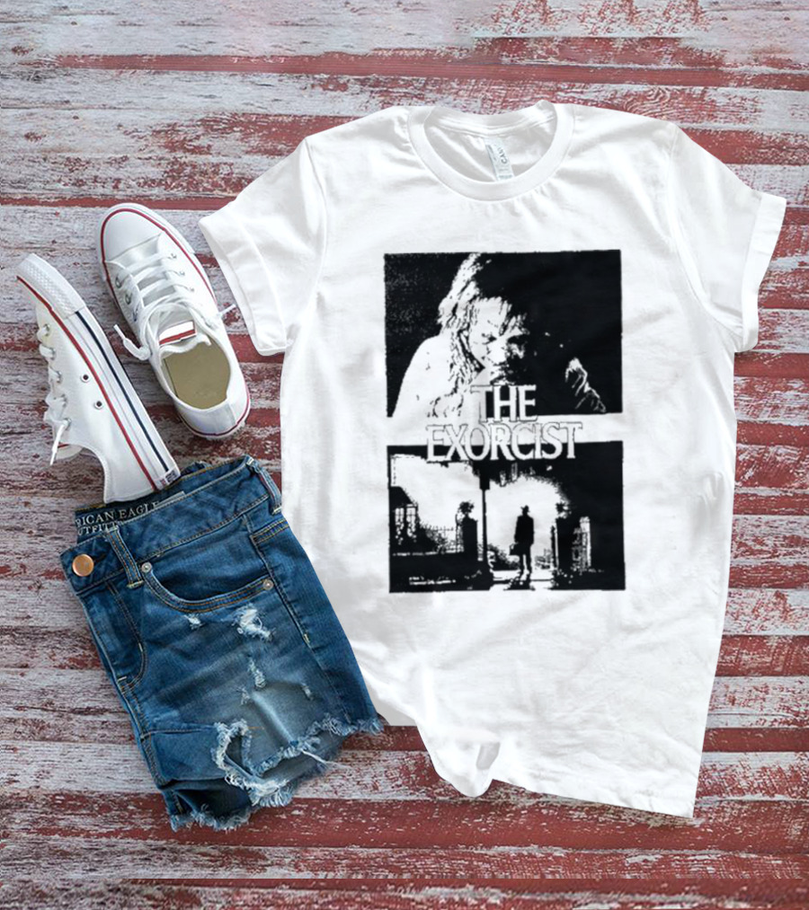 The San Antonio Sharpist The Exorcist Mashup T-Shirt